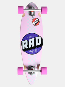 Rad Pintail Mini Checker Stripe Complete - Pink / Black