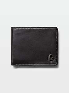 Volcom Single Stone Leather Wallet