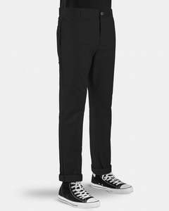 Mens Pants Chinos: Dickies WP918 Slim Fit Double Knee