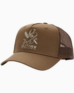 Mens Trucker Hats: Salty Crew Pocket Knife Retro Trucker