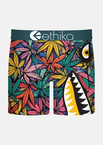Mens Sale: Ethika Mens Bomber Weedland Mid
