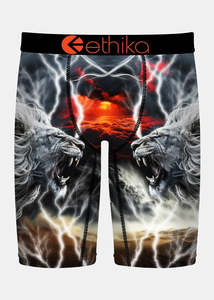 Mens Sale: Ethika Mens Lion Strike Staple