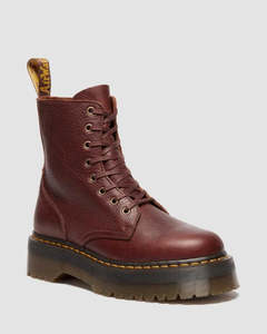 All Footwear: Dr. Martens Jadon 8 Eye Boot - Cashew Ambassador