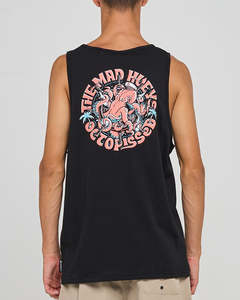 Mens Singlets Tanks: The Mad Hueys TROPIC OCTOPISSED | TANK