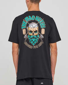 Mens Skate Tees: The Mad Hueys FROTHIN HOOKED FOR LIFE | SS TEE