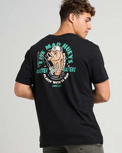 Mens Skate Tees: The Mad Hueys MASTER BAITERS | SS TEE