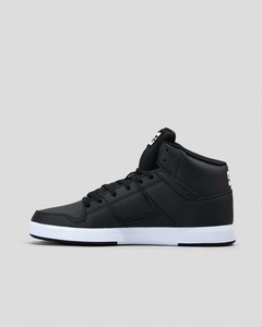 Mens Sale Footwear: DC Cure Hi Top SN - Black/Black/White