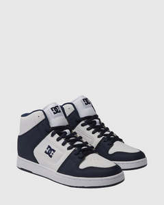 Mens Sale Footwear: DC Manteca 4 Hi - White/Navy
