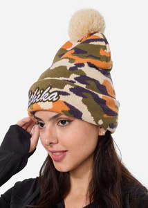 All Headwear: Ethika Camo Pom Beanie