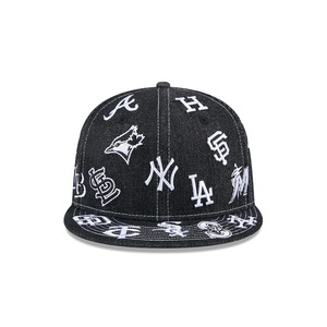 New Era All Teams Denim Black 59FIFTY Fitted