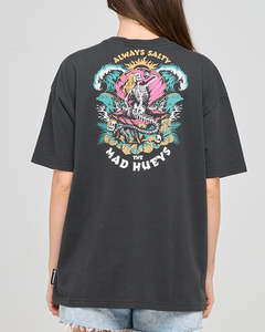 The Mad Hueys ALWAYS SALTY | WOMENS OVERSIZED TEE