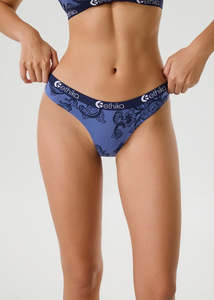 Ethika Womens Familie Crest Thong