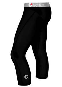 Ethika Mens Micromesh 3/4 Tight Black