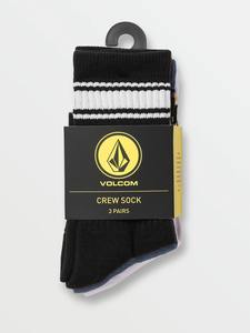 Volcom: Volcom Youth Full Stone Socks 3 Pack