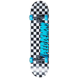All Mens: Speed Demons Checkers Black/Blue Complete 7.75"