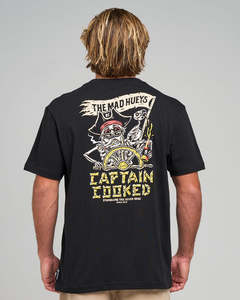 THE MAD HUEYS STUMBLING CAPTAIN COOKED | SS TEE
