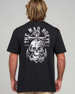 THE MAD HUEYS ROPE SKULL ANCHOR | SS TEE
