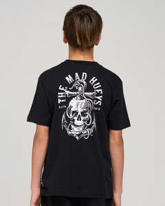 Youth 5 15 Years: THE MAD HUEYS ROPE SKULL ANCHOR | YOUTH SS TEE
