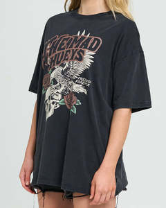 THE MAD HUEYS FREEDOM FOREVER | WOMENS OVERSIZED TEE