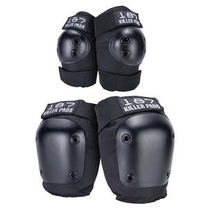 Safety Gear: 187 Combo Pack - Black