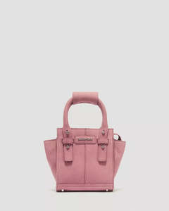 Womens Accessories: Dr. Martens XSmall Tote Bag - Dusty Rose Milled Nubuck WP