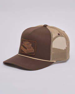 All Headwear: The Mad Hueys HUEYS LETTER | TWILL TRUCKER