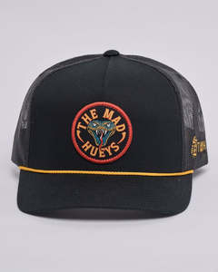 All Headwear: The Mad Hueys FANGING KEG | TWILL TRUCKER