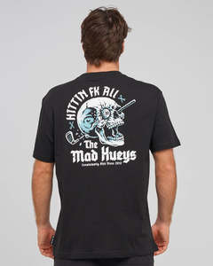 All Tops: The Mad Hueys HITTIN FK ALL | SS TEE