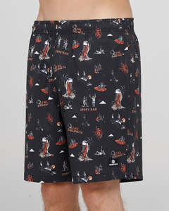 All Bottoms: The Mad Hueys SHOEY BAR | 18" SWIM VOLLEY SHORT