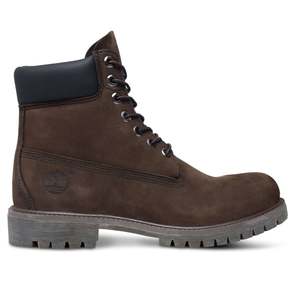 Timberland Mens 6 Inch Premium Waterproof Boot - Medium Brown Nubuck