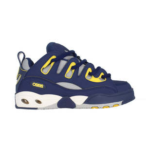 All Footwear: Osiris D3 E - NAVY/GREY/YELLOW
