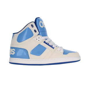 All Footwear: Osiris NYC 83 CLK - BONE/BABY BLUE/WHITE