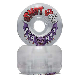 Snot Wheels: SNOT WHEELS 54 99 FRANKY VILLANI CONICAL CLEAR