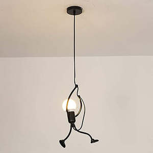 LED Metal Man Pendant Light