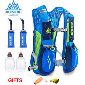 AONIJIE Running Marathon Hydration Nylon 5.5L Outdoor Running Bags Hiking Backpa&hellip;