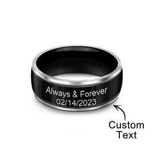 Engraved Handwriting Ring, Custom Handwriting Ring, Anniversary Gift Handwritten&hellip;