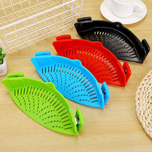 Kitchen Drainer Silicone Pot Side Vegetable Pouring Drainer Household Water Filt&hellip;