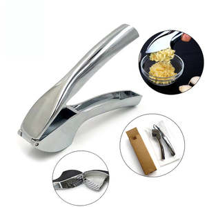 Special Occasions: Manual Garlic Machine Zinc Alloy Garlic Press Barbecue Mashed Garlic Clip Garlic Squeezer Outdoor Room Gadgets