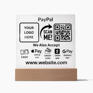 New Arrivals: PayPal Scan ME LED Acrylic Plaque