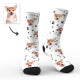 Socks Collection: Custom Printed Face Sock Novelty Dog Avatar Socks with Photo