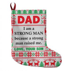 Dad Giant Holiday Stocking
