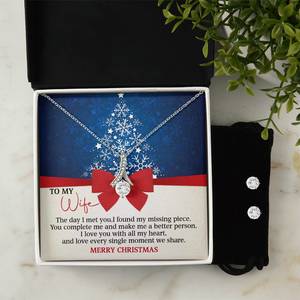 Alluring Beauty + Clear CZ Earrings