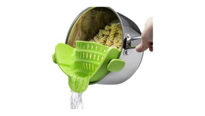 Home Kitchen: Silicone Pot Strainer