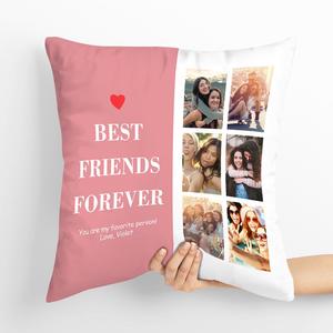 Personalized Best Friends Forever Photo Pillow Decorative Pillow Gift for Friend&hellip;