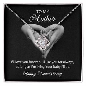 Love Knot Necklace (Yellow & White Gold Variants)