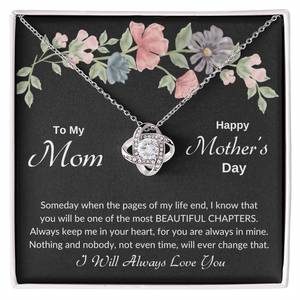 Love Knot Necklace (Yellow & White Gold Variants)