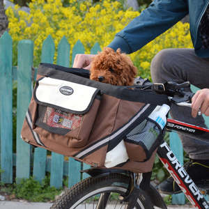 Portable Dog Bicycle Carrier Seat for small dog