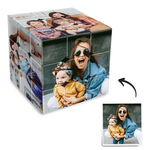 Specials Gifts: Customized Multi Photo Rubik's Cube Mother's Day Gift