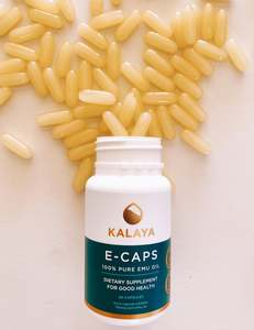 E-CAPS | Pure Emu Oil Capsules