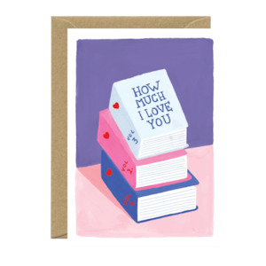Gift Tags Cards: How Much I Love You Greeting Card